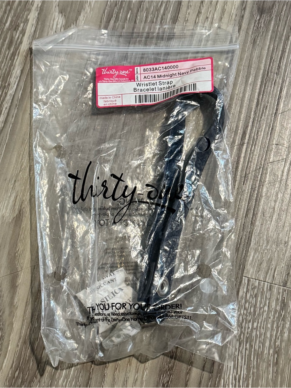 thirty-one Midnight Navy Wristlet Strap Replacement